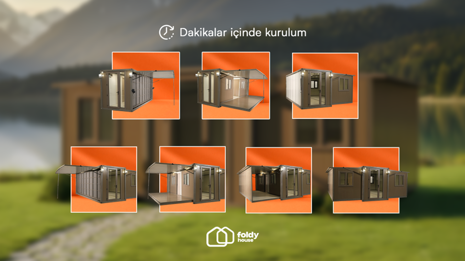 Yeni nesil katlanabilir ev deneyimi: Foldy House