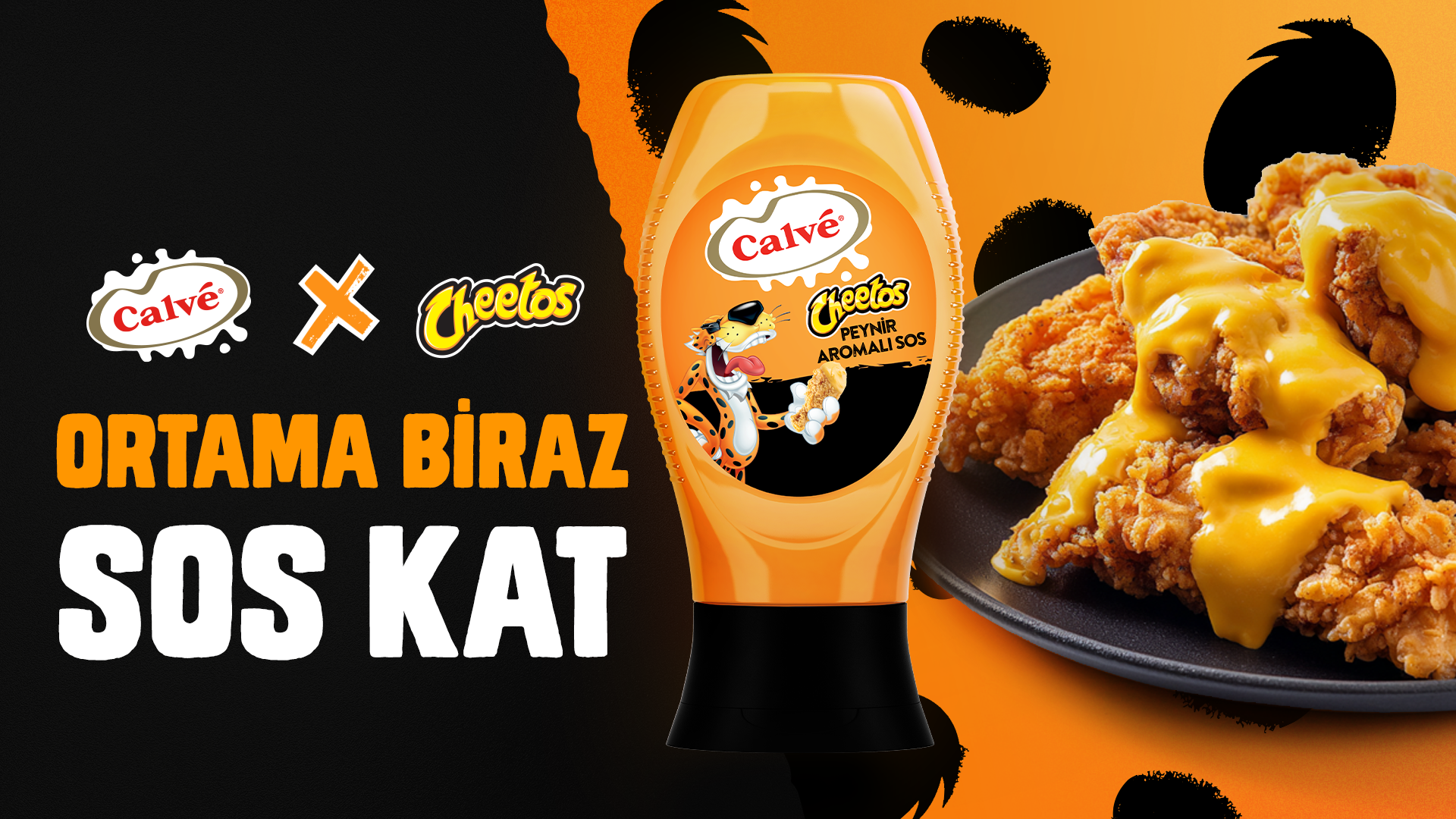 Gıda inovasyonunda yeni bir sayfa: “Calve Cheetos peynir aromalı sos”!