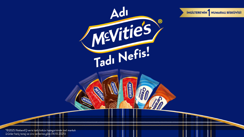 McVitie’s’ten yeni kampanya: "Adı McVitie’s, Tadı Nefis"