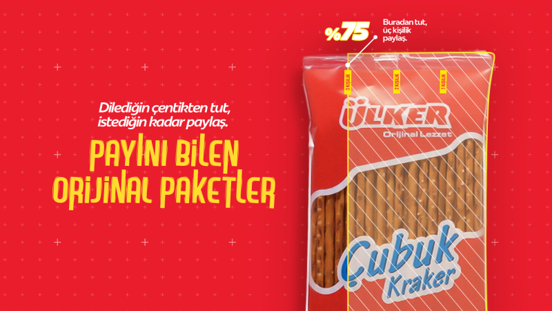 Bu paketle paylaşmak çok kolay!