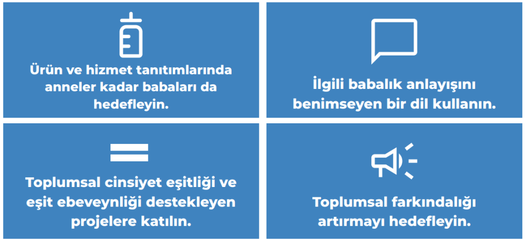 AÇEV ve TÜSİAD'dan “İşyerlerinde İlgili Babalığın Desteklenmesi Rehberi” AÇEV ve TÜSİAD'dan “İşyerlerinde İlgili Babalığın Desteklenmesi Rehberi”