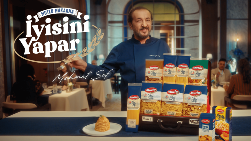 Mutlu Makarna, yeni reklam filminde lezzetin hikâyesini anlatıyor