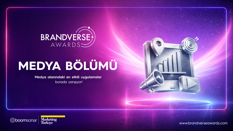 Medya kullanımıyla fark yaratan projeler, Brandverse Awards’ın "Medya" bölümünde yarışacak! Medya kullanımıyla fark yaratan projeler, Brandverse Awards’ın "Medya" bölümünde yarışacak!