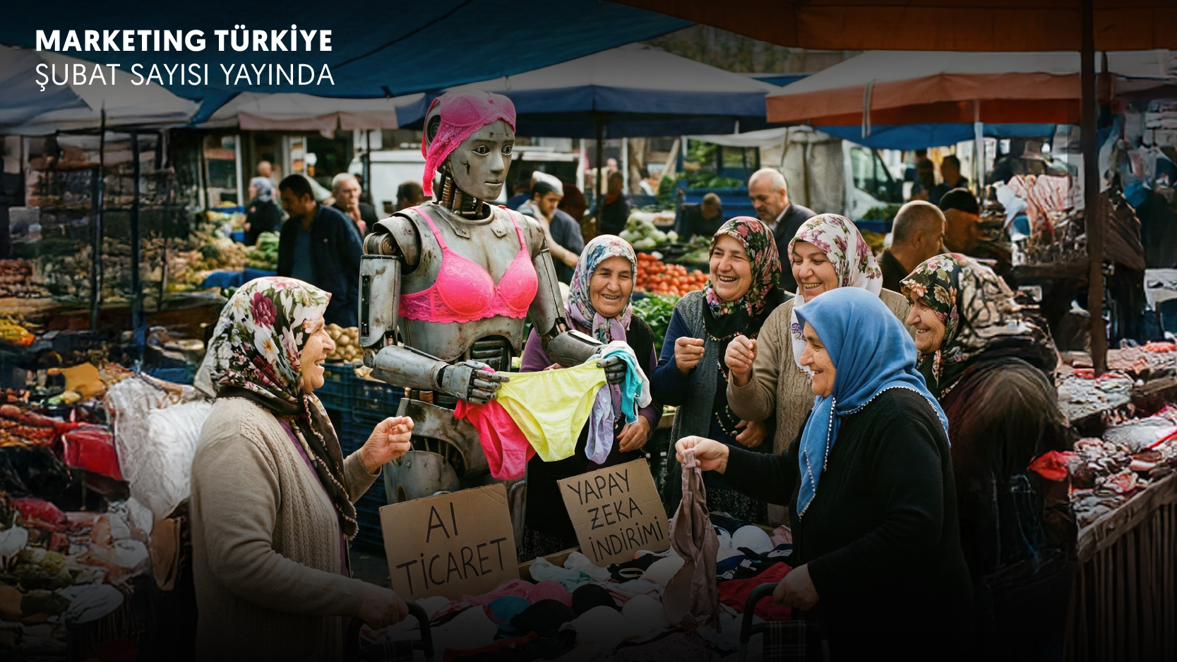 Bu sayıyı algoritmalar da öneriyor: Marketing Türkiye Şubat sayısı yayında!