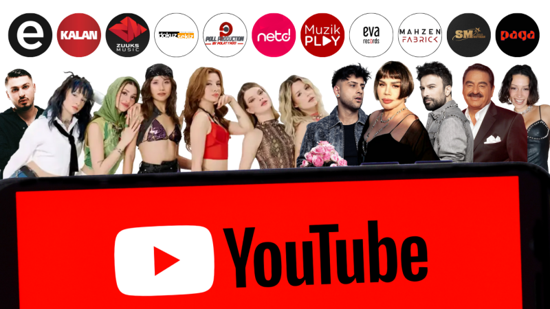 YouTube Rating Report müziğin ritmini tutuyor: En çok izlenen müzik kanalları