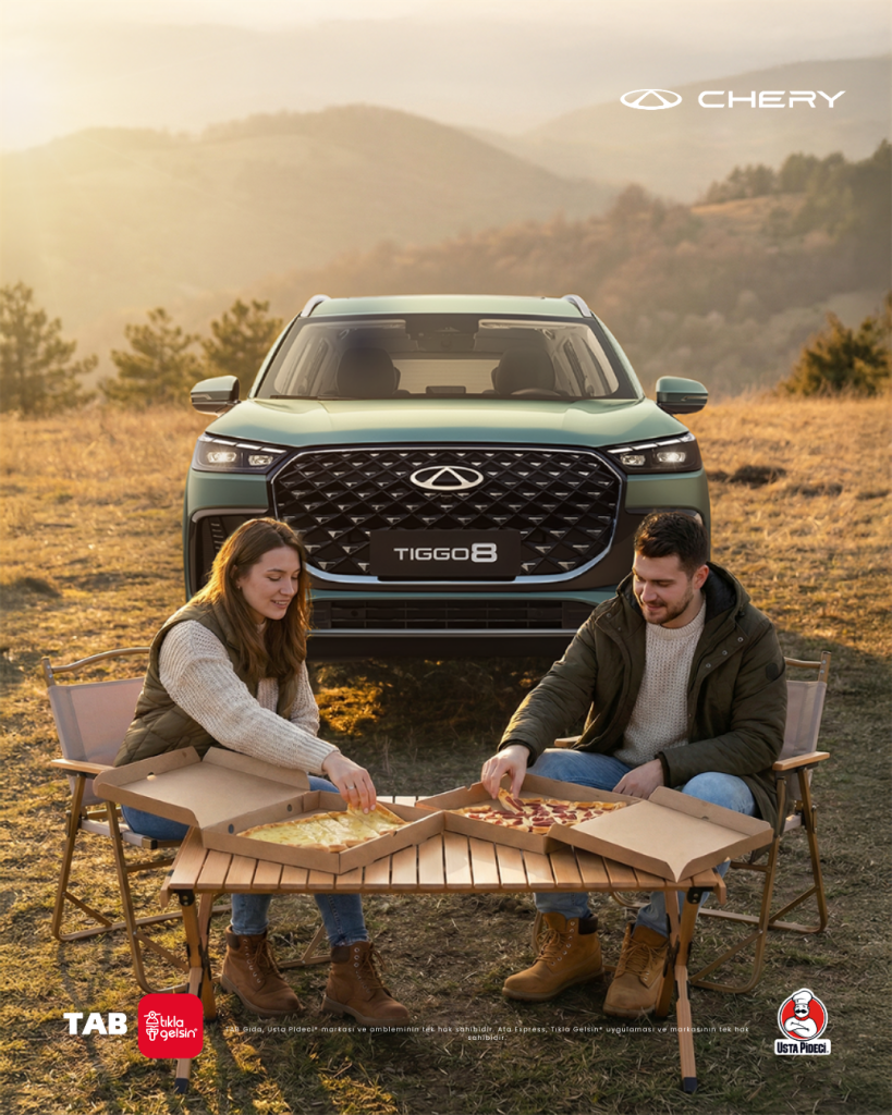 Chery, TAB Gıda ve Tıkla Gelsin güçlerini birleştirdi