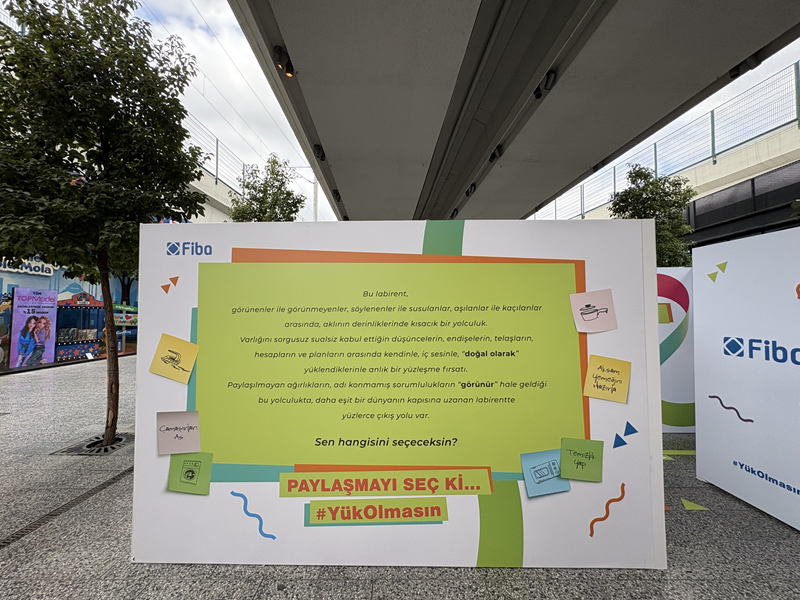 Kadınların görünmeyen emeği şehrin ortasında görünür oluyor: "Yük Olmasın"