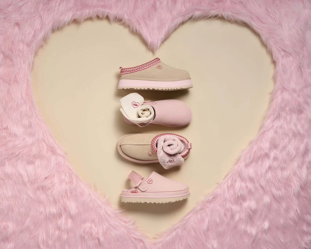 UGG'dan viral "Tazz" terliklerine Sevgililer Günü dokunuşu