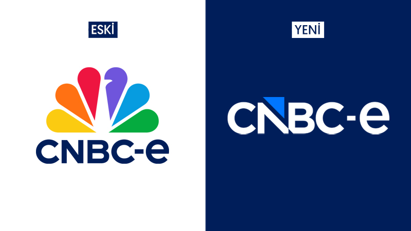 CNBC-e logosunu değiştirdi, tavus kuşu tarih oldu... CNBC-e logosunu değiştirdi, tavus kuşu tarih oldu...