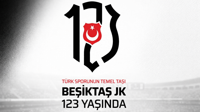 Beşiktaş, 123. yılına özel logosunu tanıttı Beşiktaş, 123. yılına özel logosunu tanıttı