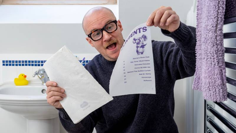 Tuvalet kağıdından üretilen dergi: Oku, kopar, kullan ve sifonu çek!