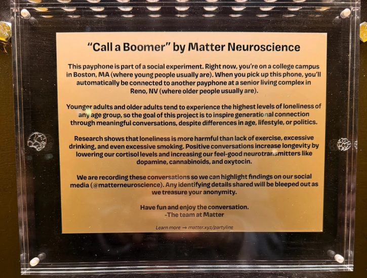Kuşaklar arası iletişimi tek tuşla başlatan deneyim: “Call a Boomer”
