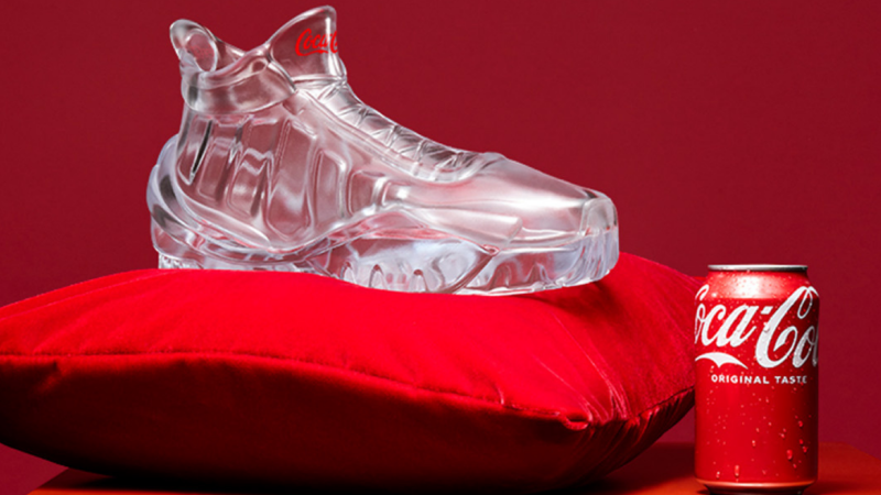 Coca-Cola'dan cam sneaker! Coca-Cola'dan cam sneaker!