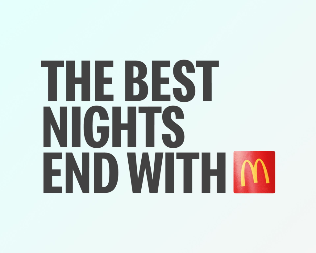 McDonald’s, hayranlarının telefon galerilerini kampanyaya dönüştürdü