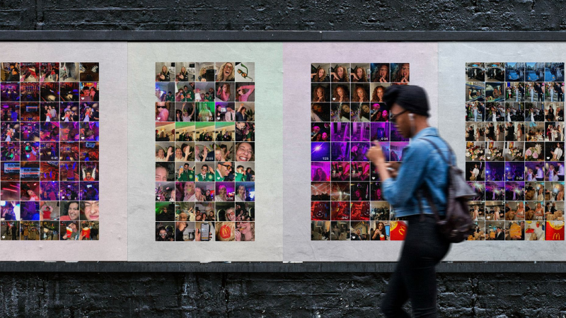 McDonald’s, hayranlarının telefon galerilerini kampanyaya dönüştürdü