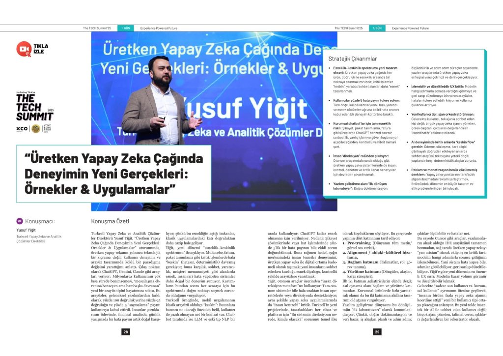 "Yapay zeka çağında kullanıcı artık bir ajan orkestratörü"