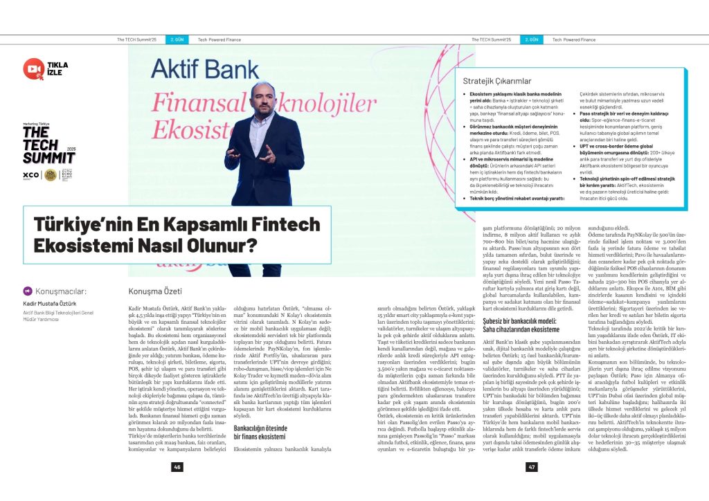 Türkiye'nin en kapsamlı fintech ekosistemi nasıl yaratıldı!