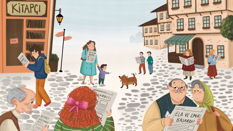 Genel Müdür ikizleri için çocuk kitabı yazdı: Lezzet Dedektifleri