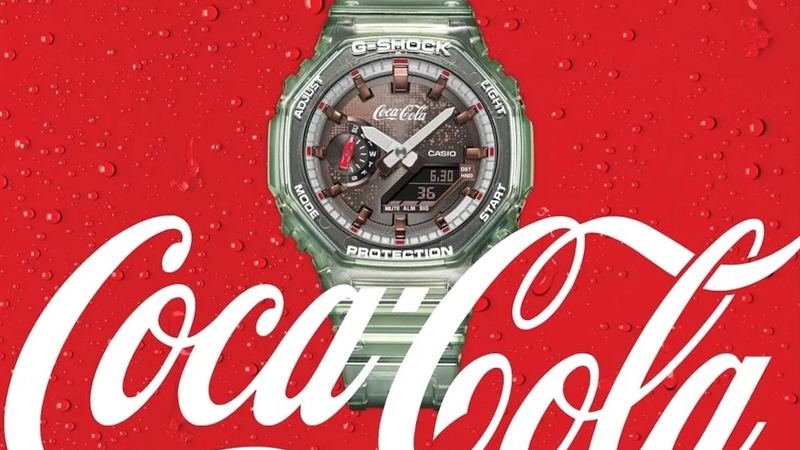 Coca-Cola’nın tasarım mirası G-SHOCK’ta hayat buldu