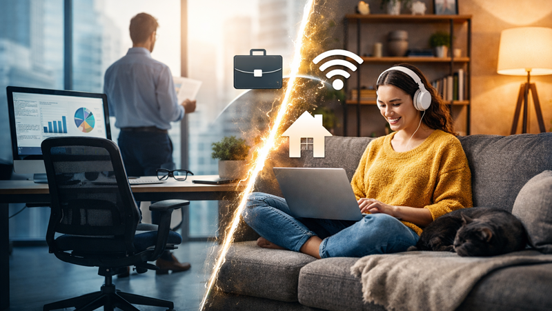 Çalışan bağlılığında dengeler değişiyor: Zirvede uzaktan çalışma var