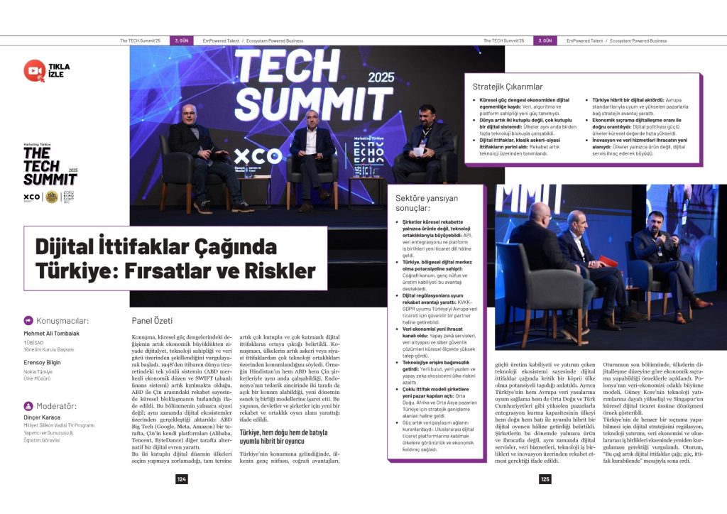 Dijital ittifaklar çağında Türkiye: Fırsatlar ve riskler...