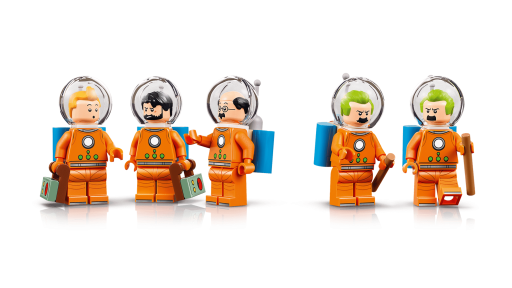 Tenten’in ikonik ay roketi, LEGO'ya dönüştü