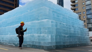 Drake’ten sıra dışı lansman: Albüm çıkış tarihi dev buz bloğunun içinden çıktı