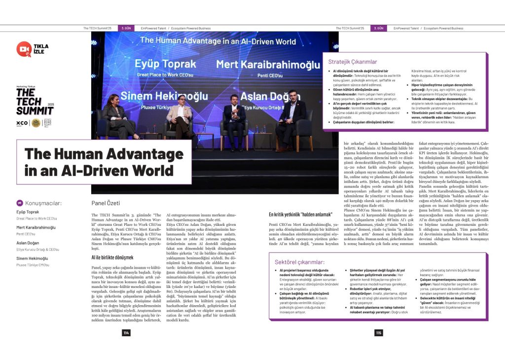 Yapay zeka çağında rekabetin anahtarı: İnsan, kültür ve güven