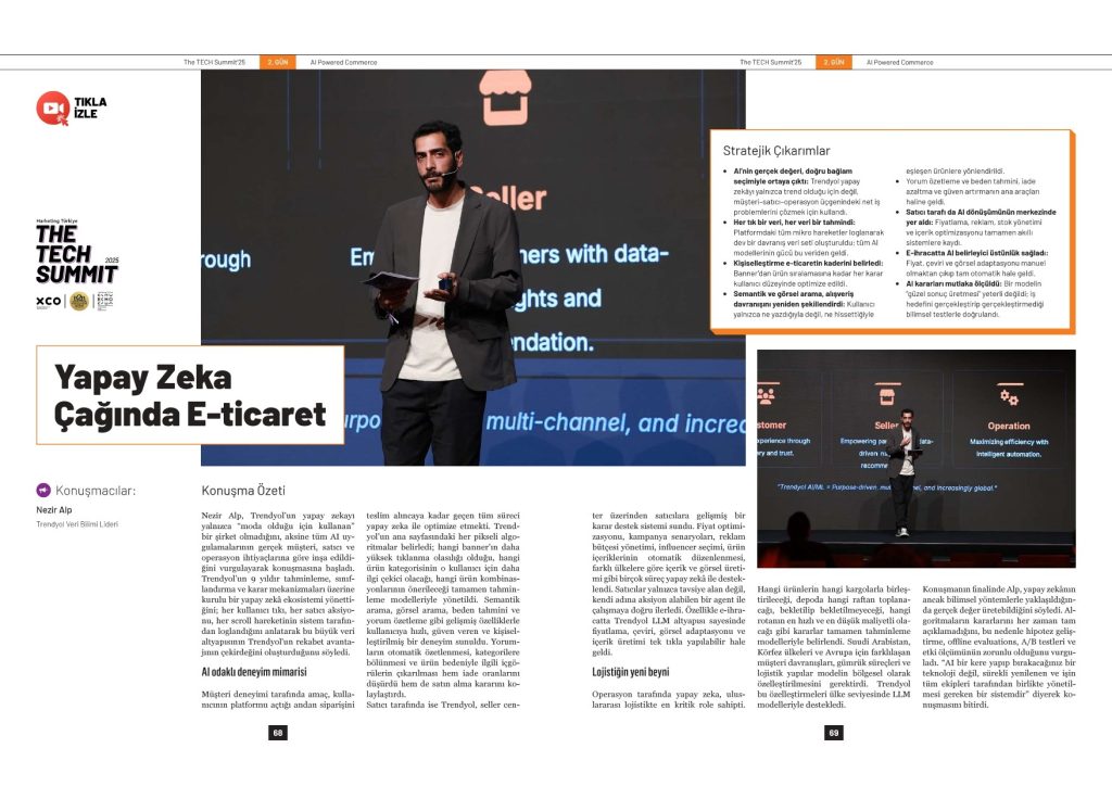 Yapay zeka çağında e-ticaret