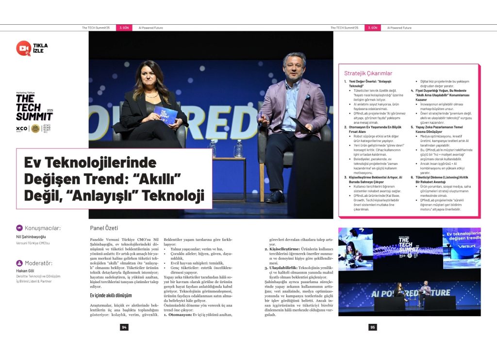 Ev teknolojilerinde değişen trend: “Akıllı” değil, “anlayışlı” teknoloji