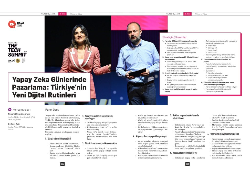 Yapay zeka Türkiye’nin dijital rutinlerini yeniden yazıyor