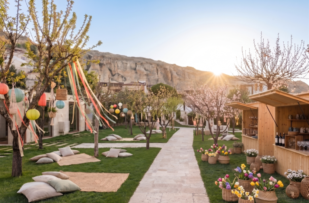 Kapadokya’da bahar, "Bloom in Cappadocia" ile yeniden tanımlanıyor