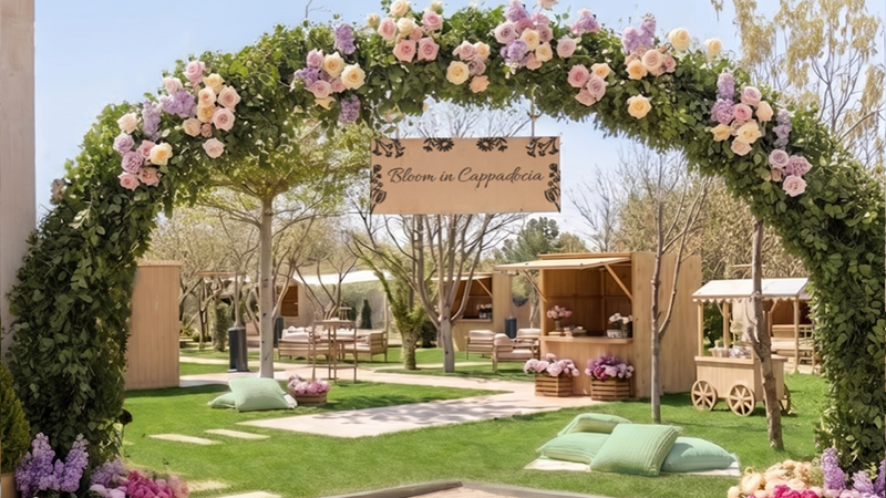 Kapadokya’da bahar, "Bloom in Cappadocia" ile yeniden tanımlanıyor