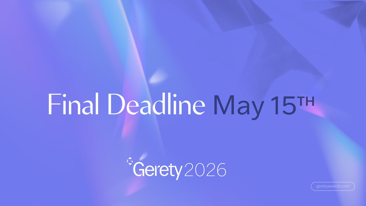 Gerety Awards 2026 için geri sayım başladı: Son başvuru 15 Mayıs