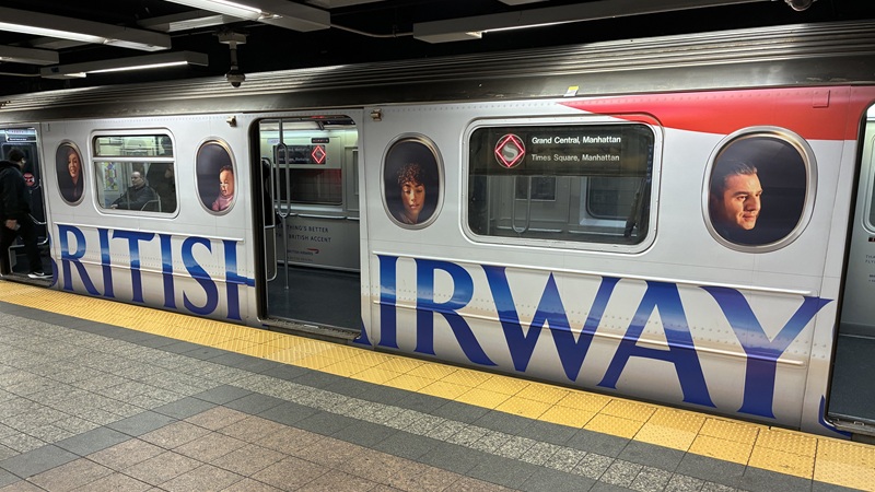 British Airways, New York metrosunu uçağa çevirdi!