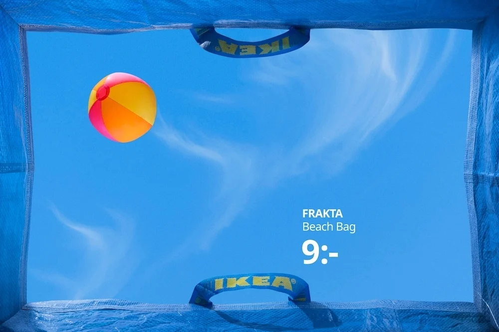IKEA, ikonik FRAKTA çantasının içinden dünyaya bakıyor
