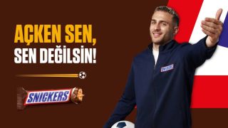SNICKERS® ve Barış Alper Yılmaz’dan “oyunda kalma” hikayesi
