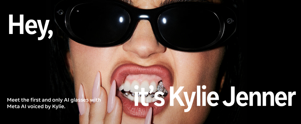 Meta'dan Kylie Jenner imzalı yeni akıllı gözlük serisi