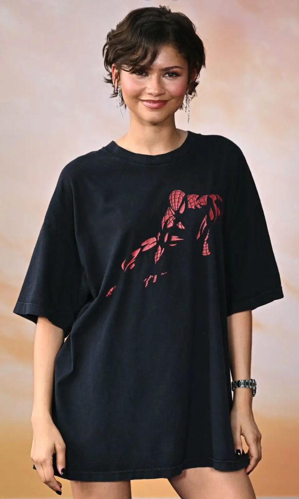 Zendaya, kırmızı halıya 35 dolarlık vintage tişörtle katıldı