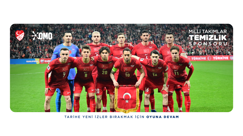 OMO, TFF Millî Takımlar Temizlik Sponsoru oldu