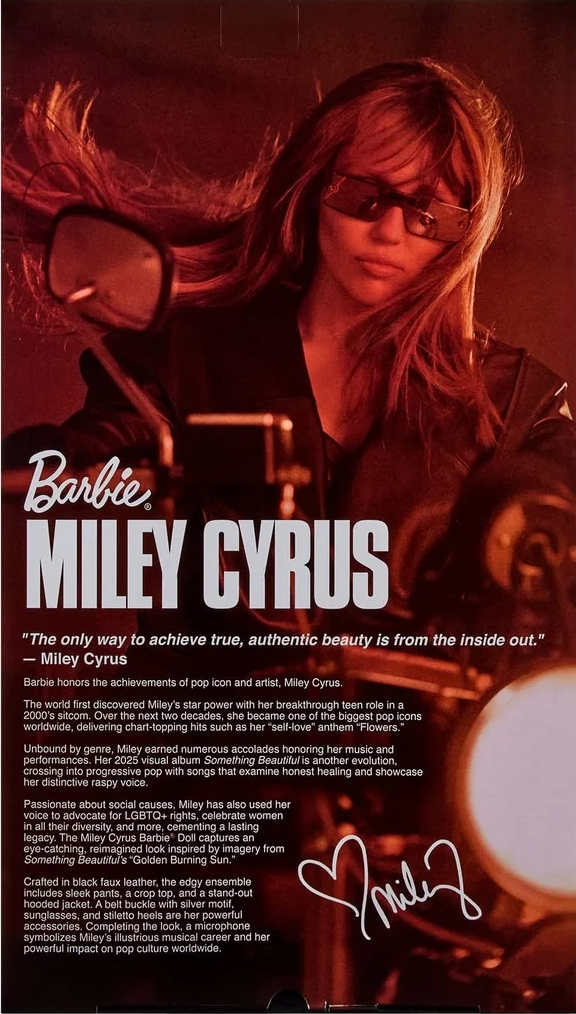Miley Cyrus artık bir "Barbie" Miley Cyrus artık bir "Barbie"