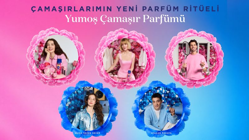 Yumoş, yeni çamaşır parfümü kampanyasında ünlü isimleri bir araya getirdi Yumoş, yeni çamaşır parfümü kampanyasında ünlü isimleri bir araya getirdi