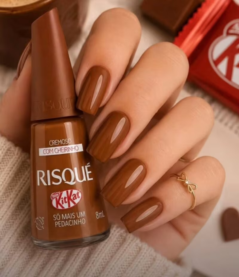 KitKat'tan güzellik kategorisine sürpriz hamle: Çikolata kokulu oje koleksiyonu KitKat'tan güzellik kategorisine sürpriz hamle: Çikolata kokulu oje koleksiyonu