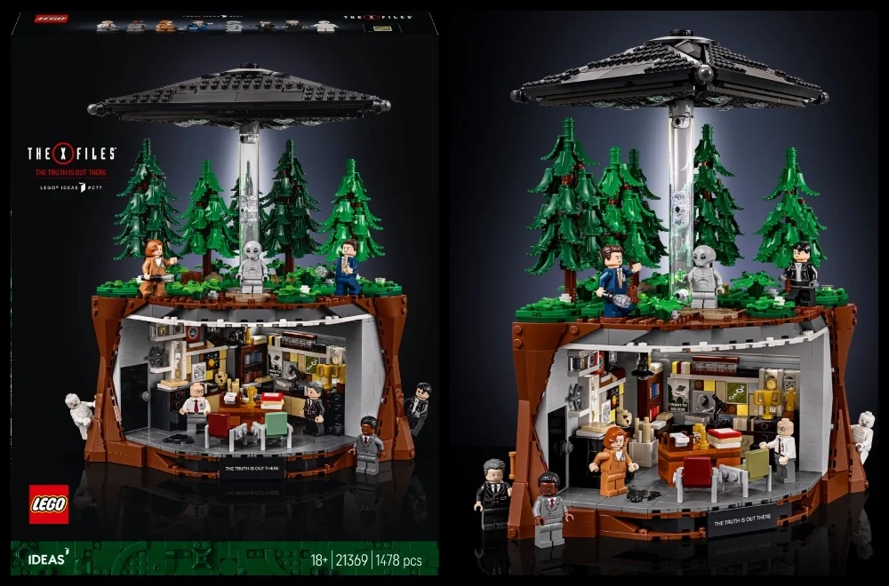 LEGO'dan X-Files hayranlarına koleksiyonluk set