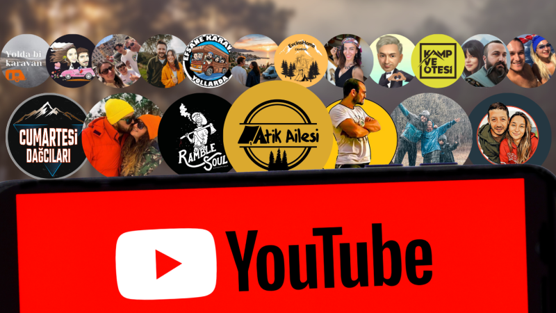 YouTube’da "doğaya kaçışın yıldızları" belli oldu! YouTube’da "doğaya kaçışın yıldızları" belli oldu!