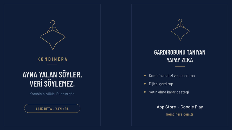 Kombinler de artık yapay zekaya emanet! Kombinler de artık yapay zekaya emanet!