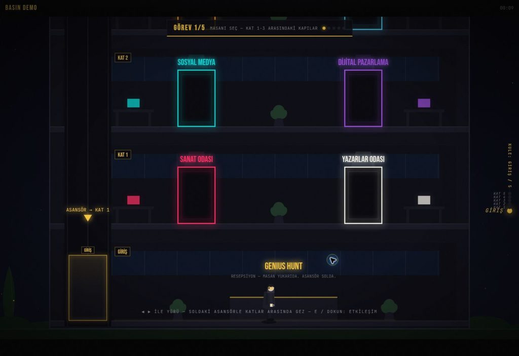 CV’den önce oyun: Geniusland Creative işe alım sürecini “Genius Hunt”a taşıdı