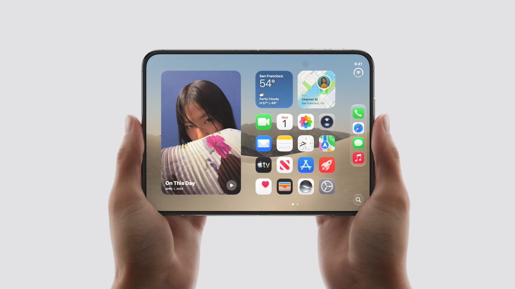 Apple’ın ilk katlanabilir telefonu sahnede: iPhone Duo tanıtıldı Apple’ın ilk katlanabilir telefonu sahnede: iPhone Duo tanıtıldı