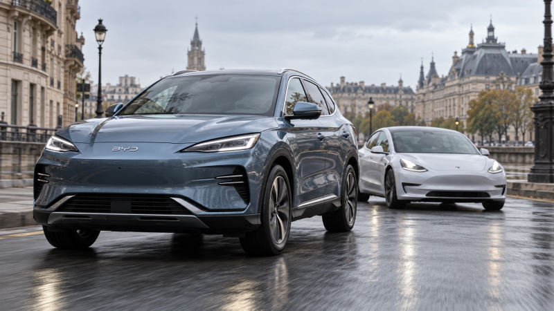 Avrupa otomobil pazarında Çin etkisi: BYD, Tesla’yı geride bıraktı Avrupa otomobil pazarında Çin etkisi: BYD, Tesla’yı geride bıraktı