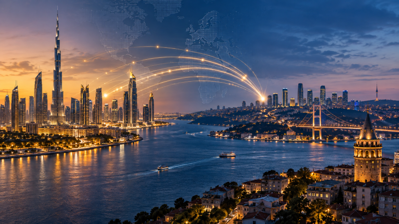 Küresel şirketlerin bölgesel üs planı değişiyor: İstanbul, Dubai’ye rakip Küresel şirketlerin bölgesel üs planı değişiyor: İstanbul, Dubai’ye rakip